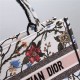 MEDIUM Dior BOOK TOTE Embroidery High