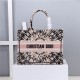 MEDIUM Dior BOOK TOTE Embroidery High