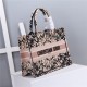 MEDIUM Dior BOOK TOTE Embroidery High