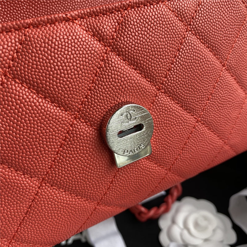 Chanel Small Flap Bag Red High