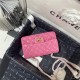 Mini CLASSIC HANDBAG Lambskin Gold Metal Pink B