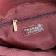 Shopping Bag Calfskin Crystal Pearls & Gold-Tone Metal Burgundy A (OUT OF STOCK)