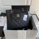 Chanel Small Shopping Bag Black High