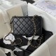 Chanel CAMERA BAG AS4817 Lambskin Black A