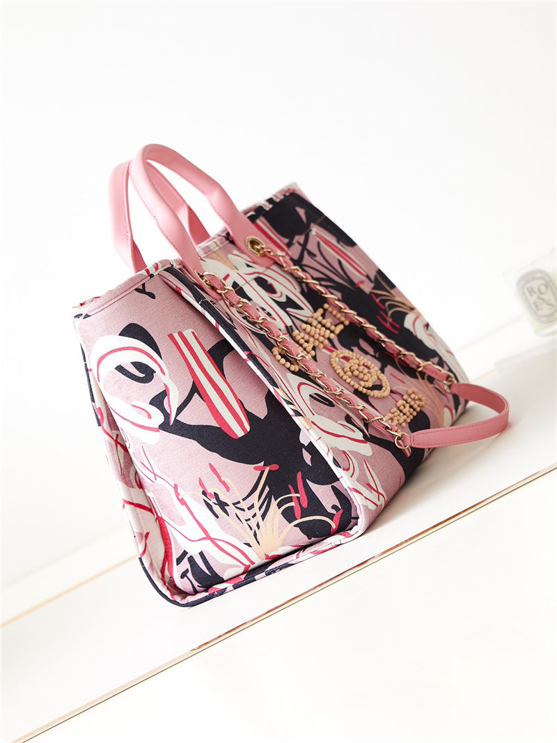 LARGE SHOPPING BAG A66941 Multicolour Pink High