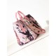 LARGE SHOPPING BAG A66941 Multicolour Pink High