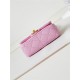 Chanel MINI FLAP BAG AS4165 Lambskin & Ash-Wood Light Pink High