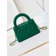 Chanel MINI SHOPPING BAG AS4416 Shiny Aged Calfskin & Gold-Tone Metal Green High