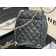 Chanel Duma Backpack Lambskin Black High