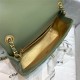 Mini FLAP BAG Lambskin Gold-Metal AS1787 Green A