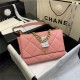 Maxi Chanel 19 Flap Bag Goatskin/Lambskin Pink High