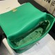 Maxi Chanel 19 Flap Bag Goatskin/Lambskin Green High