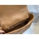 Chanel 19 Flap Bag Goatskin/Lambskin Camel High