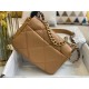 Chanel 19 Flap Bag Goatskin/Lambskin Camel High