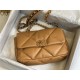 Chanel 19 Flap Bag Goatskin/Lambskin Camel High