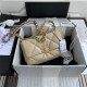 Chanel 19 Flap Bag Goatskin/Lambskin Beige High