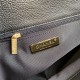 Chanel 19 Flap Bag Calfskin Crochet Black High