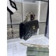 Chanel FLAP PHONE HOLDER WITH CHAIN AP4167 Shiny Lambskin & Gold-Tone Metal Black High