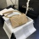 BOY Chanel HANDBAG Chevrons Pattern Calfskin Beige A