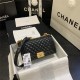 BOY Chanel HANDBAG Lambskin Gold Metal Black A