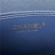 Chanel SMALL BOY Chanel MESSENGER BAG Velvet & Gold-Tone Metal AS3350 Navy A