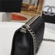 BOY Chanel HANDBAG Lambskin Black B