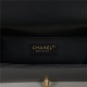 BOY Chanel HANDBAG Lambskin Black B