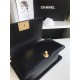 SMALL BOY Chanel HANDBAG Lambskin Black High