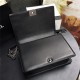 MAXI BOY Chanel HANDBAG Lambskin Black High