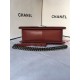 MAXI BOY Chanel HANDBAG Grained Calfskin Burgundy High