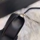 LARGE BOY Chanel HANDBAG Grained Calfskin Black High