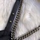 LARGE BOY Chanel HANDBAG Grained Calfskin Black High