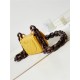 Chanel MINI FLAP BAG AS4165 Lambskin & Ash-Wood Yellow High