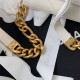 Chanel FLAP BAG Grained Calfskin & Gold-Tone Metal AS2764 White A