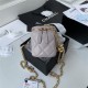 Chanel SMALL VANITY WITH CHAIN Lambskin & Gold-Tone Metal AP1447 Light Purple A