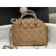 Chanel SMALL TOTE AS5130 Shiny Lambskin & Gold-Tone Metal Nude High