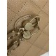 Chanel Mini Backpack Grained Calfskin Gold-Tone Metal AP3753 Beige High