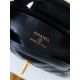 Chanel CLUTCH WITH CHAIN AP3435 Shiny Aged Calfskin & Gold-Tone Metal Black High