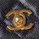 Chanel Wallet on Chain AP3318 Grained Calfskin & Gold-Tone Metal Black A