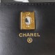 Chanel Wallet on Chain AP3318 Grained Calfskin & Gold-Tone Metal Black A