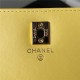 Chanel Wallet on Chain AP3318 Grained Calfskin & Gold-Tone Metal Yellow A