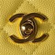 Chanel Wallet on Chain AP3318 Grained Calfskin & Gold-Tone Metal Yellow A