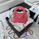 Chanel CLUTCH WITH CHAIN AP3435 Fabric & Gold-Tone Metal Fuchsia High