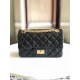 MINI 2.55 HANDBAG Aged Calfskin Black Gold Metal B