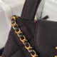 Chanel MINI SHOPPING BAG AS4416 Fabric & Gold-Tone Metal Black High