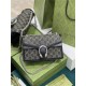 DIONYSUS GG SMALL SHOULDER BAG 400249 Denim Black high