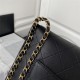 Chanel FLAP BAG AS4064 Lambskin & Gold-Tone Metal Black High