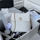 Chanel MINI FLAP BAG AS4041 Lambskin & Gold-Tone Metal Beige High