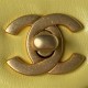 Chanel MINI FLAP BAG AS4041 Lambskin & Gold-Tone Metal Yellow High