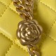 Chanel MINI FLAP BAG AS4041 Lambskin & Gold-Tone Metal Yellow High